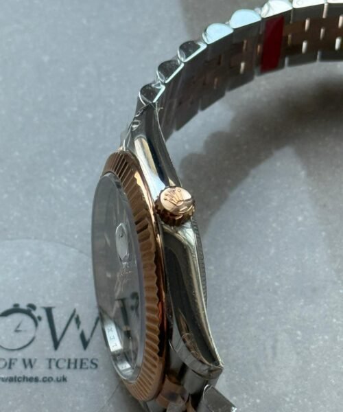 DateJust 41 126331 904L SS VSF Best Edition grey motif textured Dial on Jubilee Bracelet VS3235 - Image 6