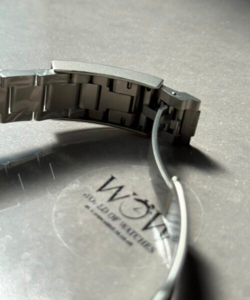 Submariner DIW Sandblasted VSF Best Edition RED Ceramic Bezel Carbon Dial on SS Bracelet VS3135 - Image 7