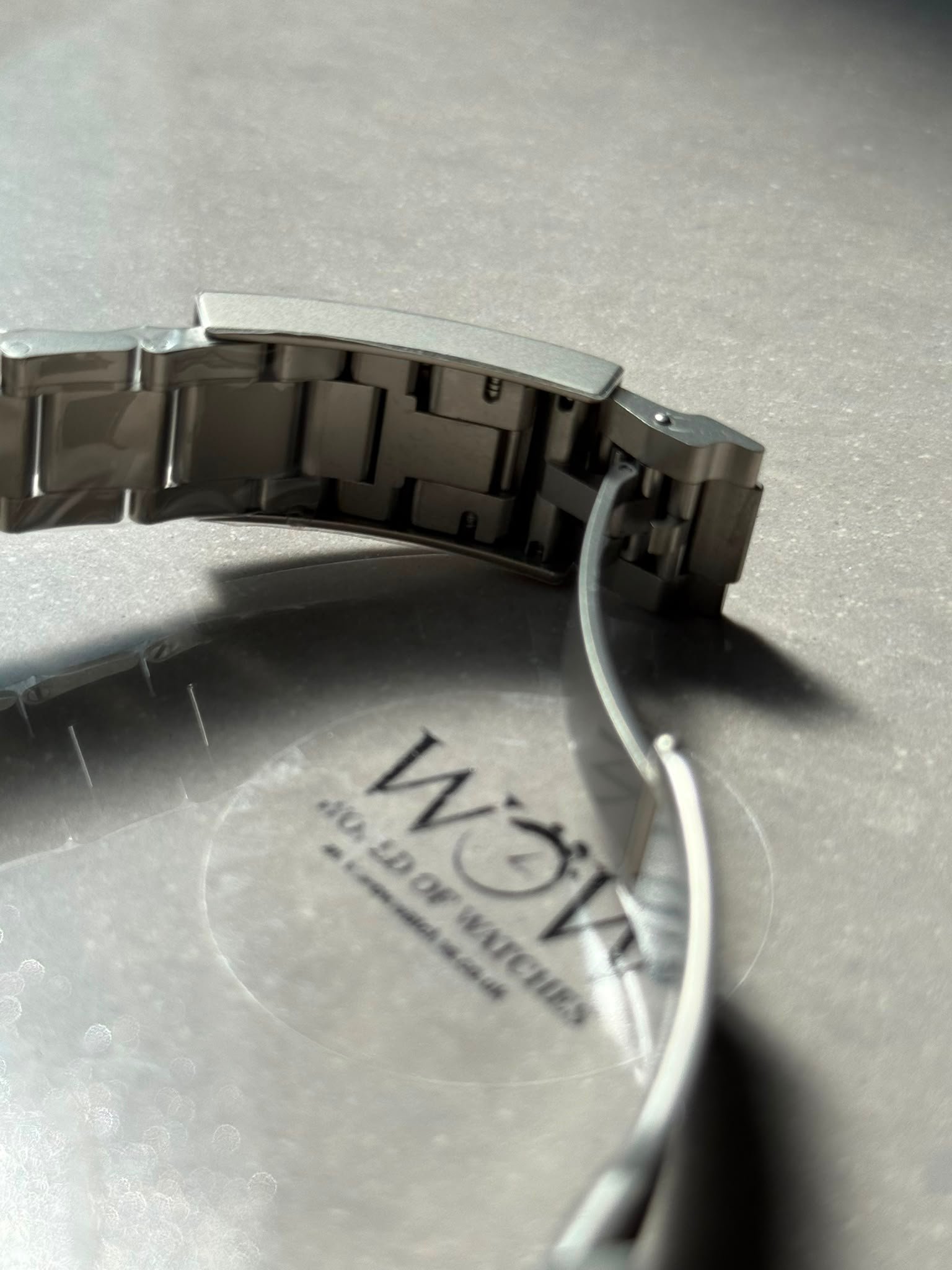 Submariner DIW Sandblasted VSF Best Edition RED Ceramic Bezel Carbon Dial on SS Bracelet VS3135 - Image 7