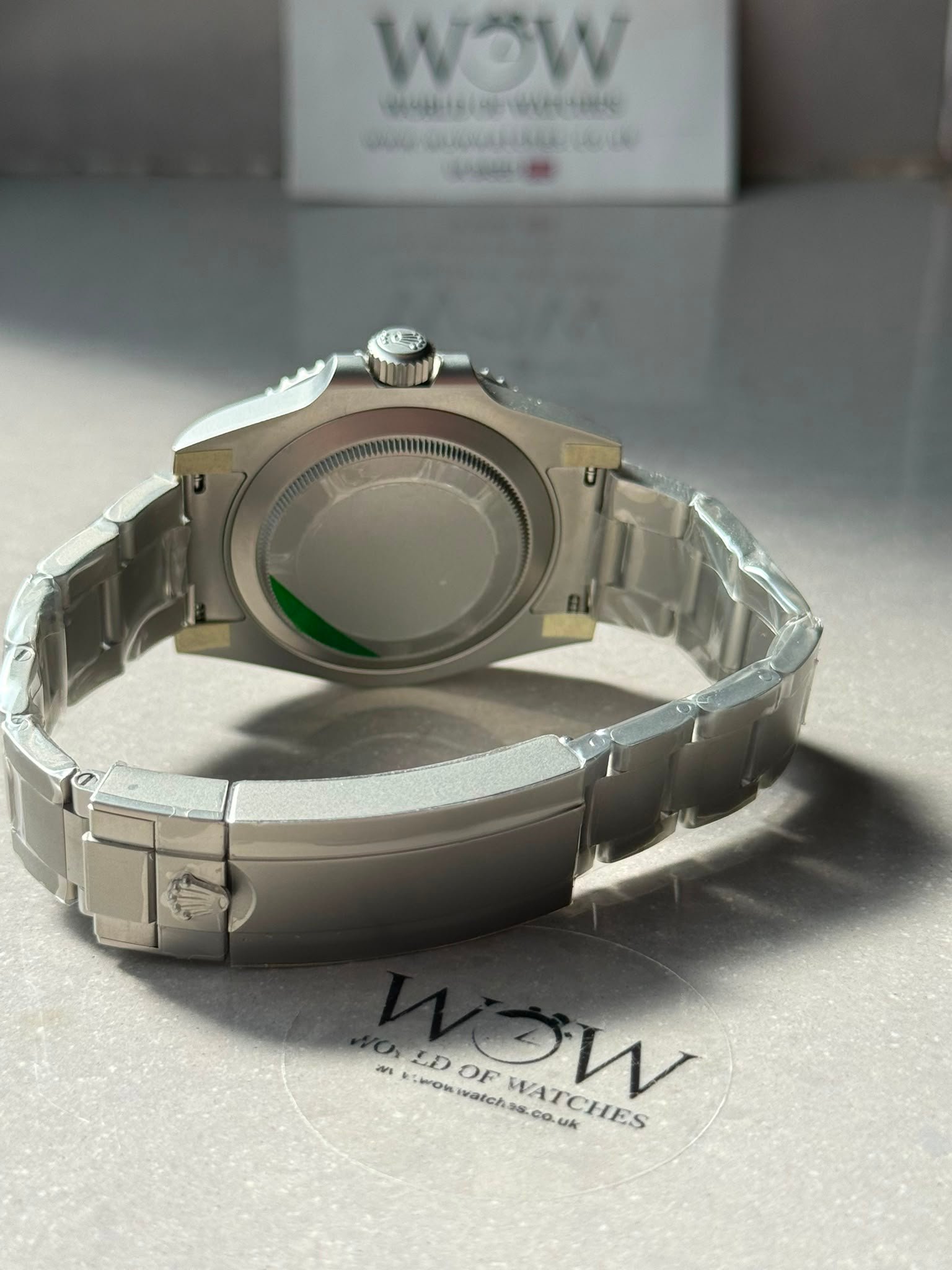 Submariner DIW Sandblasted VSF Best Edition RED Ceramic Bezel Carbon Dial on SS Bracelet VS3135 - Image 10