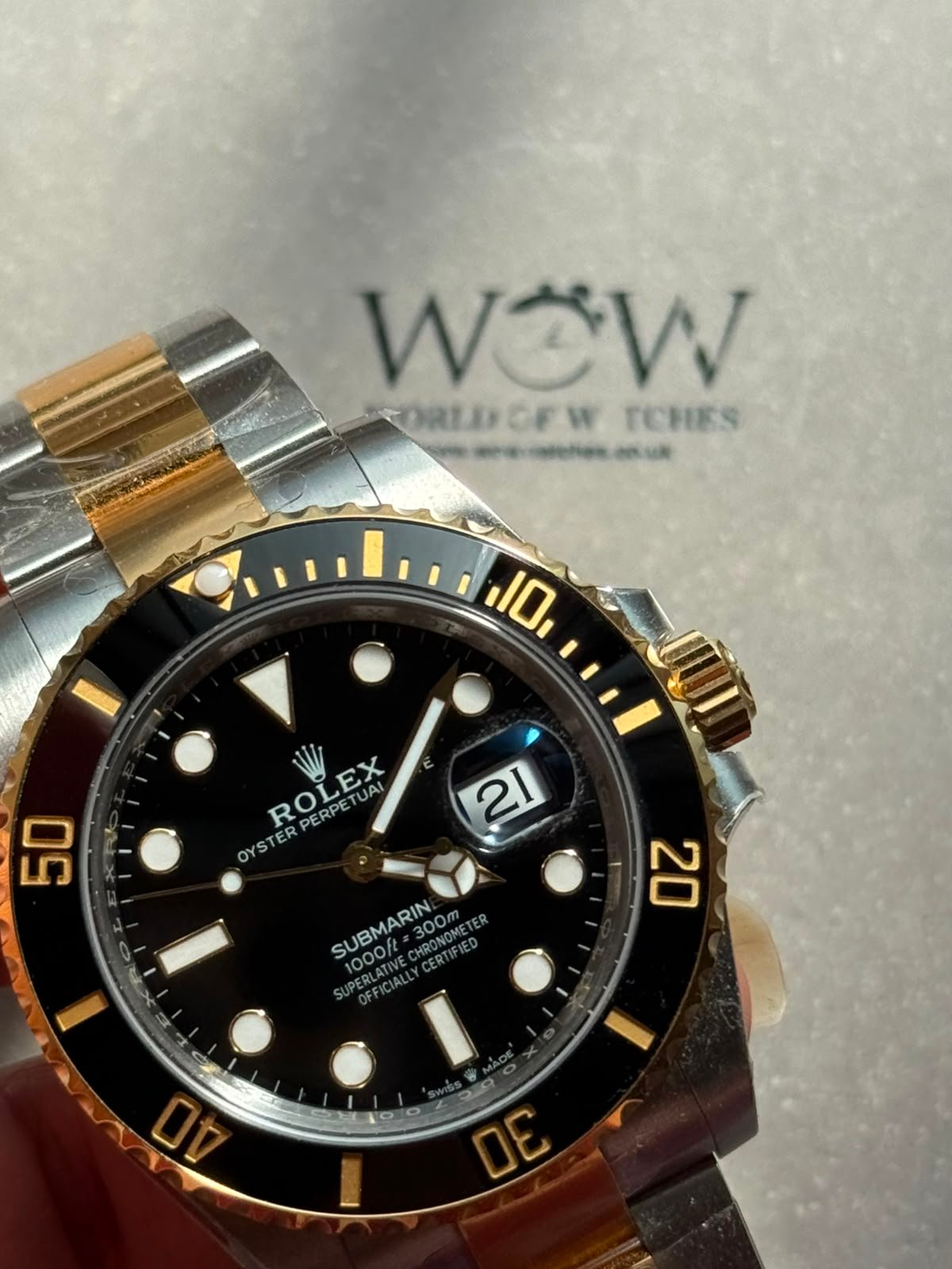 Submariner 126613 LN SS/YG Black Ceramic 904L Steel VSF Best Edition VS3235 V2 (Weighted) 186g - Image 2