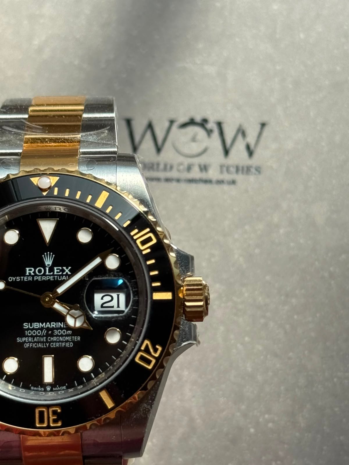 Submariner 126613 LN SS/YG Black Ceramic 904L Steel VSF Best Edition VS3235 V2 (Weighted) 186g - Image 3