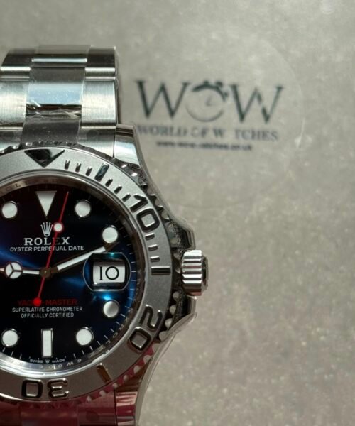 Yacht-Master 126622 904L Steel VSF Best Edition Blue Dial on SS Bracelet VS3235 - Image 2
