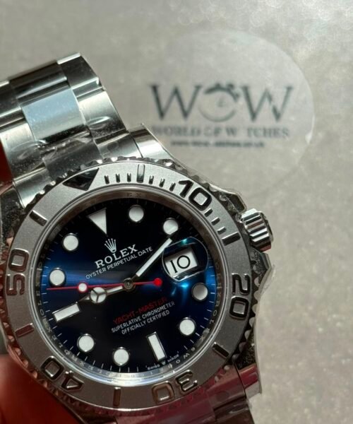 Yacht-Master 126622 904L Steel VSF Best Edition Blue Dial on SS Bracelet VS3235 - Image 4