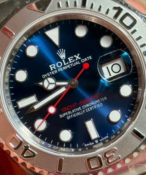 Yacht-Master 126622 904L Steel VSF Best Edition Blue Dial on SS Bracelet VS3235 - Image 9