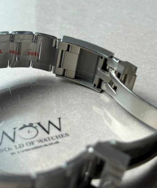 Explorer II 42mm 226570 904L SS QF Best Edition White Dial on Bracelet JH3285-2 (Free Sprung) - Image 3