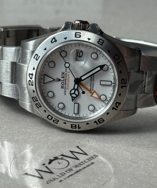 Explorer II 42mm 226570 904L SS QF Best Edition White Dial on Bracelet JH3285-2 (Free Sprung) - Image 7