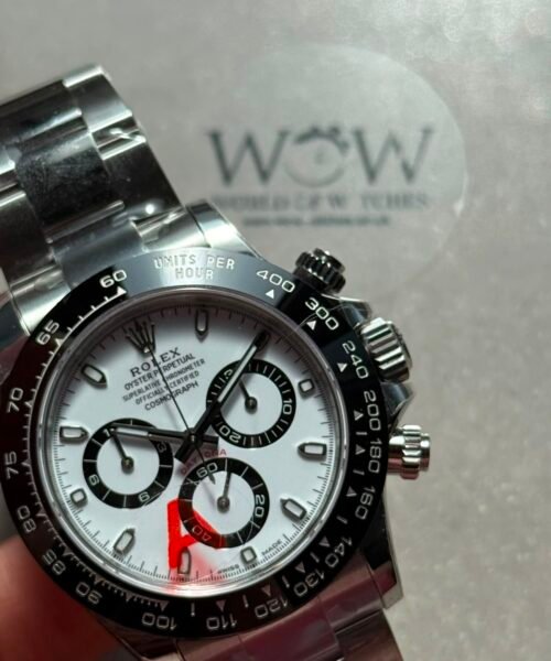 Daytona 116500 "PANDA" VSF Best Edition 904L Steel White Dial on SS Braclet VS4130 - Image 10