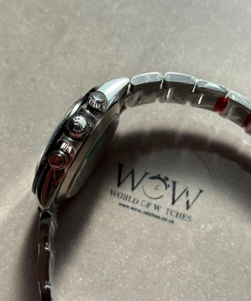 Daytona 116500 "PANDA" VSF Best Edition 904L Steel White Dial on SS Braclet VS4130 - Image 3
