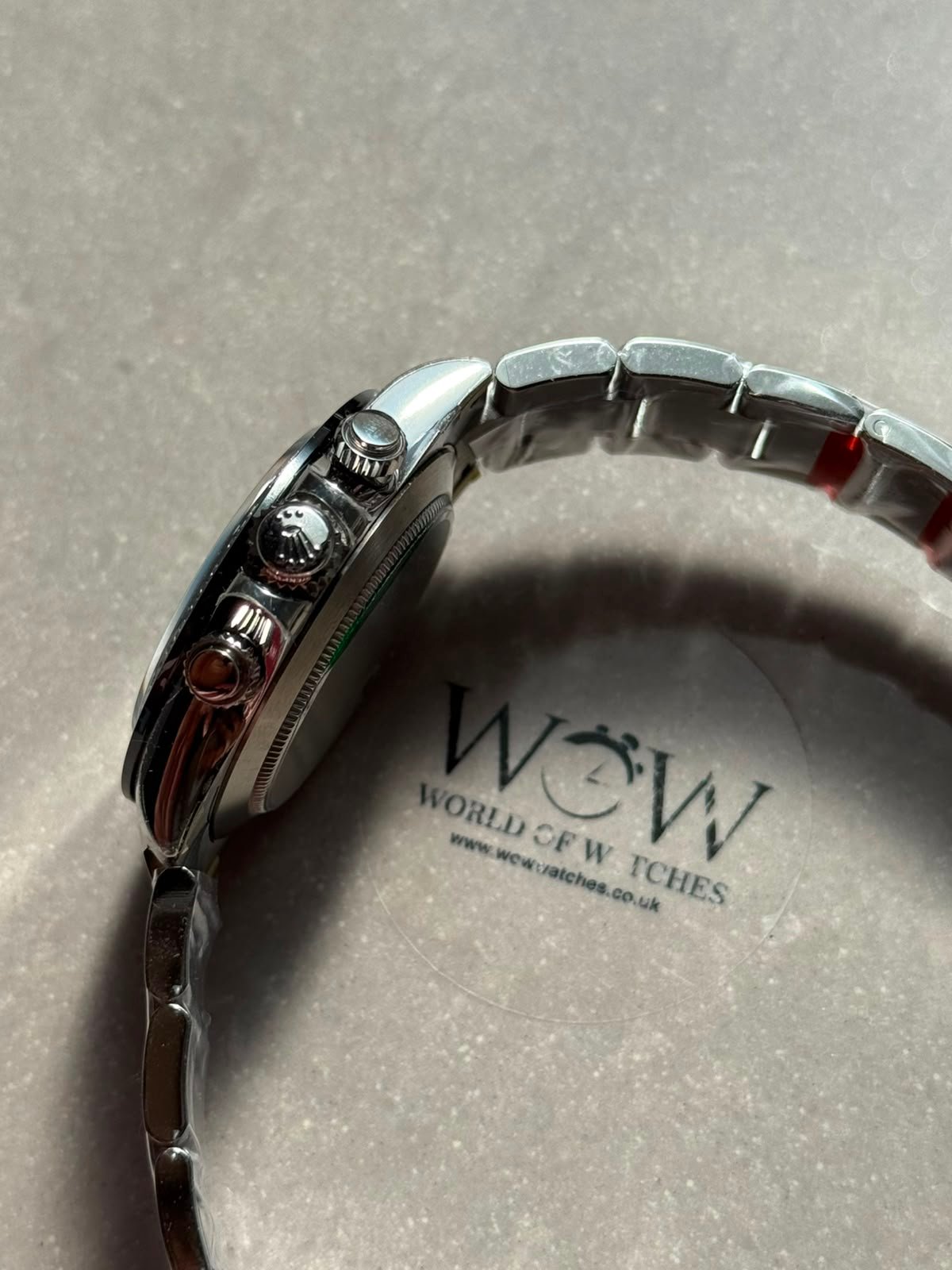 Daytona 116500 "PANDA" VSF Best Edition 904L Steel White Dial on SS Braclet VS4130 - Image 3