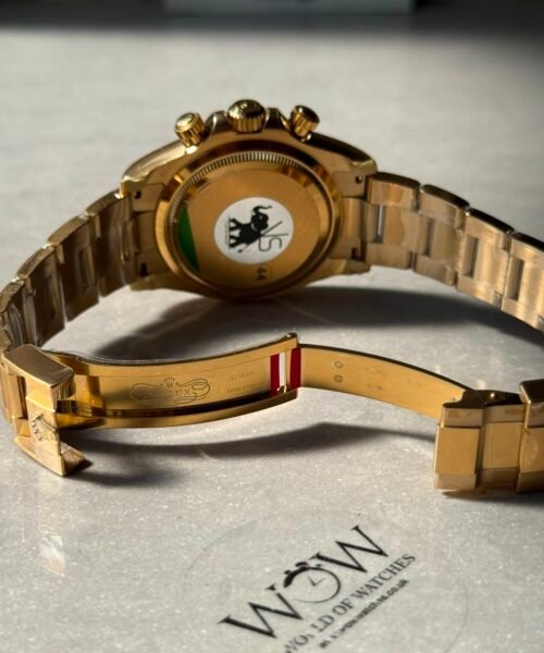 Daytona 116508 "John Mayor" VSF Best Edition Green Dial on YG Bracelet DD4130 (Gain Weight)179g - Image 4