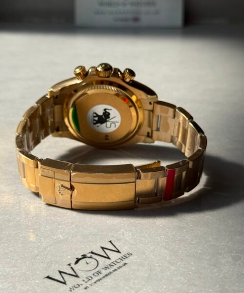 Daytona 116508 "John Mayor" VSF Best Edition Green Dial on YG Bracelet DD4130 (Gain Weight)179g - Image 5