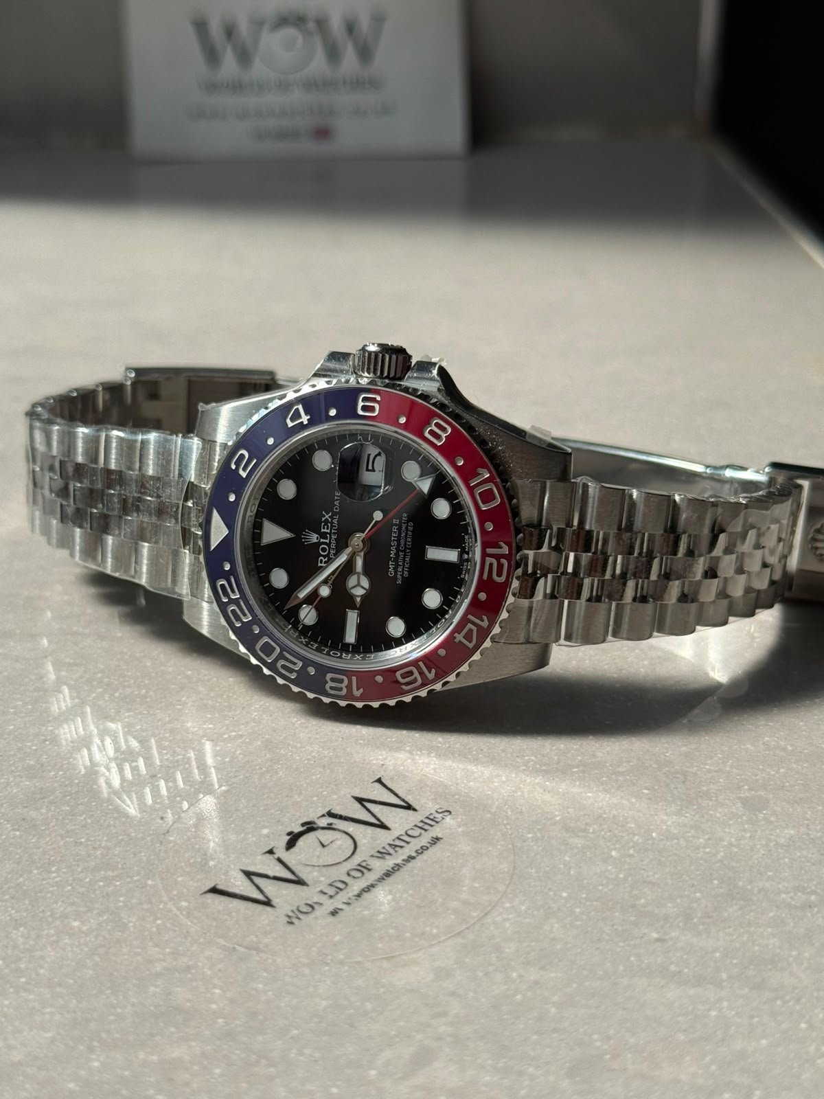 GMT-Master II 126710 PEPSI BLRO 904L Steel VSF 1:1 Best Edition on Jubilee Bracelet DD3285 CHS V3 - Image 8