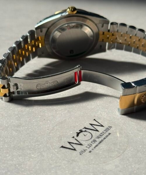 DateJust 41 126334 904L SS RG Bimetal VSF Best Edition Wimbledon Dial Green Roman on RG Jubilee Bracelet VS3235 V2 (133g) - Image 8