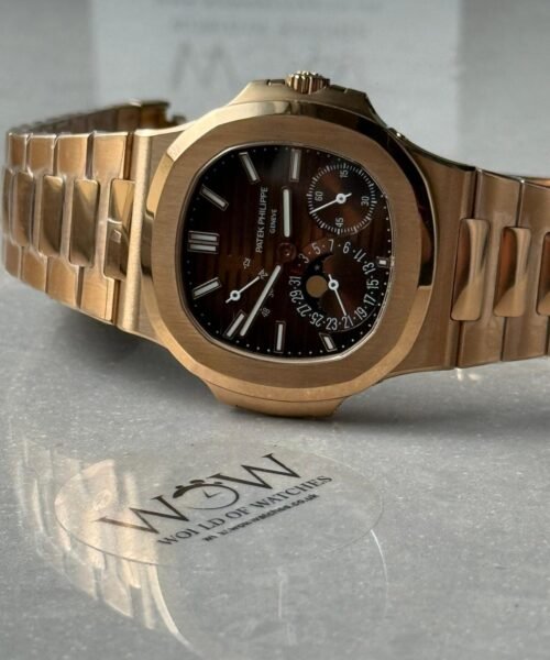 Nautilus 5712 RG PPF Best Edition Brown Dial on RG Bracelet PPF240 V4+ - Image 8