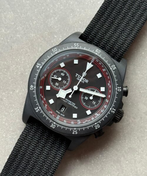Pelagos FXD Chronograph cycle edition m25827kn M+F Best Edition on Black Nylon Strap A7750 - Image 8