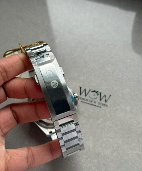 Planet Ocean 4th Gen 42mm VSF Best Edition Blue Bezel Black Dial on SS Bracelet A8912 - Image 2
