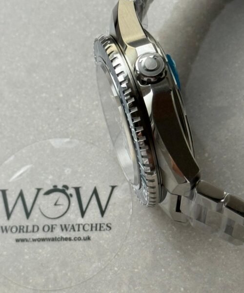 Planet Ocean 4th Gen 42mm VSF Best Edition Blue Bezel Black Dial on SS Bracelet A8912 - Image 12
