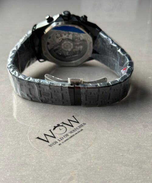 Royal Oak Chrono 26240 Black Ceramic APSF Best Edition on Ceramic Bracelet SA4401 - Image 8