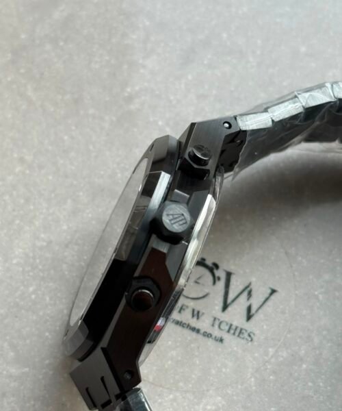 Royal Oak Chrono 26240 Black Ceramic APSF Best Edition on Ceramic Bracelet SA4401 - Image 9