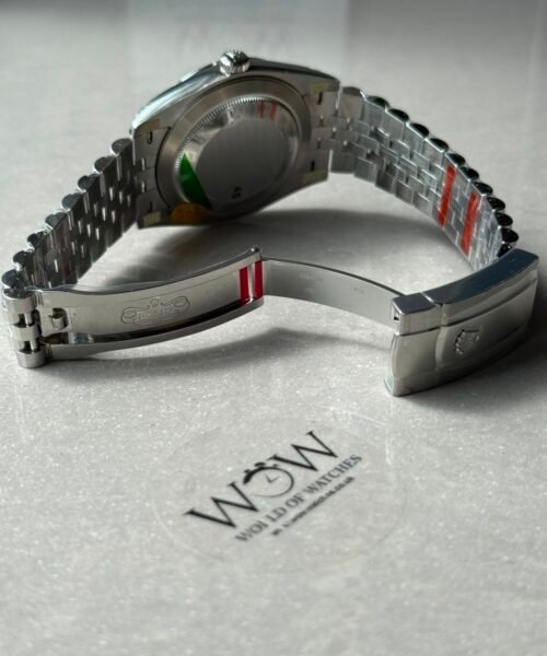 Datejust 41mm VSF Best Edition Fluted Bezel Ombre Green Dial on Jubilee Bracelet VS3235 V3 - Image 9