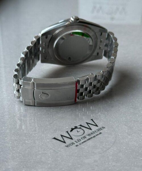 DateJust 41 126334 904L SS VSF Best Edition Blue Roman Dial on Jubilee Bracelet VS3235 V2 (133g) - Image 10