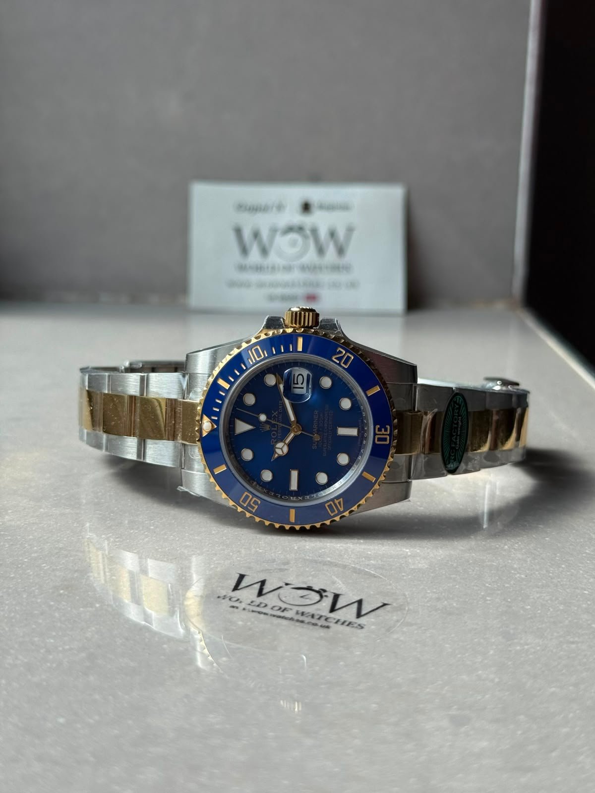 Submariner 41mm 126613 BLUESY LB RCF Best Edition on SS/YG Bracelet JH3235 - Image 8