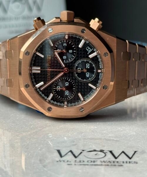 Royal Oak Chrono 26240 RG APSF Best Edition black/RG Dial on RG Bracelet SA4401 - Image 4