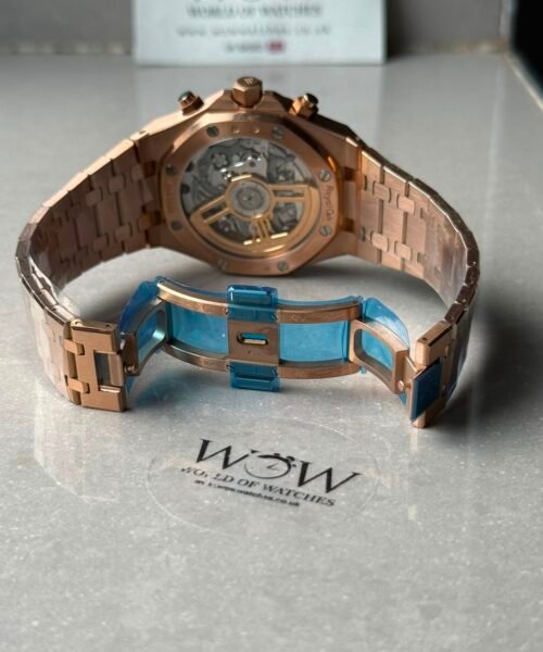 Royal Oak Chrono 26240 RG APSF Best Edition black/RG Dial on RG Bracelet SA4401 - Image 7