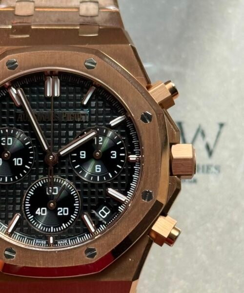 Royal Oak Chrono 26240 RG APSF Best Edition black/RG Dial on RG Bracelet SA4401 - Image 11