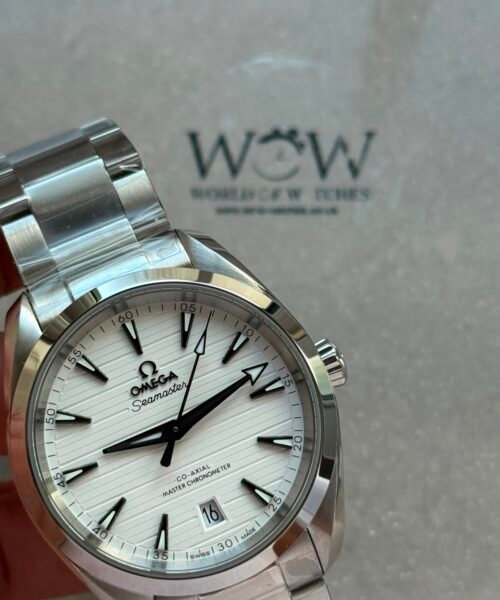 Seamaster Aqua Terra 150M 38mm White Teak 316L SS VSF Best Edition on SS Bracelet VS8800 - Image 2