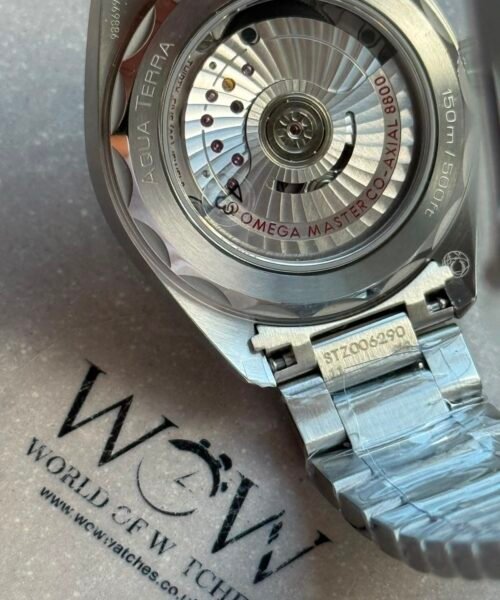 Seamaster Aqua Terra 150M 38mm White Teak 316L SS VSF Best Edition on SS Bracelet VS8800 - Image 3