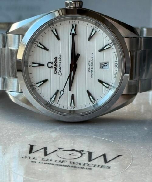 Seamaster Aqua Terra 150M 38mm White Teak 316L SS VSF Best Edition on SS Bracelet VS8800 - Image 6