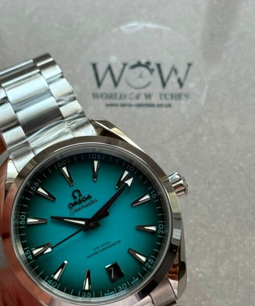 Seamaster Aqua Terra 150M 41mm Gradient Turquoise Green Dial 316L SS VSF Best Edition on SS Bracelet VS8900 - Image 4
