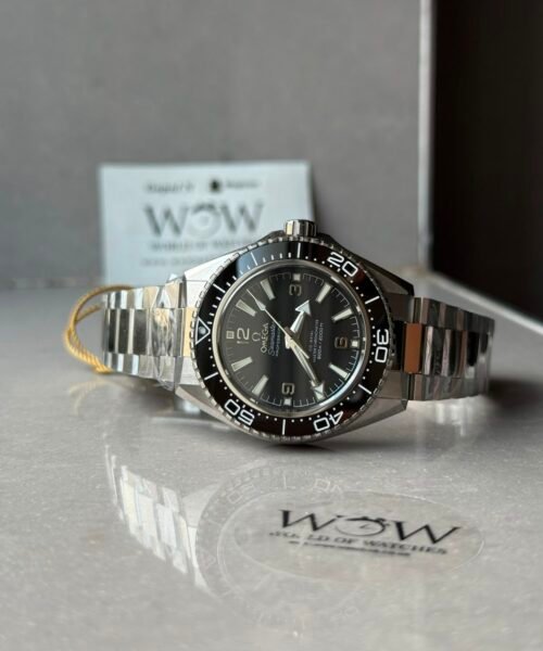 Seamaster Planet Ocean 600M 43.5mm Black Dial 316L SS VSF Best Edition on SS Bracelet VS8900 - Image 3