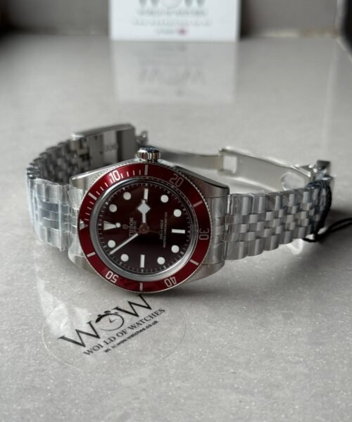 Heritage Black Bay Red Bezel ZF Best Edition on SS Bracelet A2824 V5 - Image 6