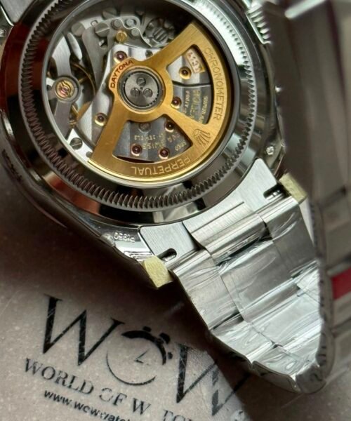 Daytona 60th Anniversary 126506 Ice Blue Dial Brown Ceramic Bezel Tungsten Weighted VSF Best Edition on SS Bracelet VS4131 V3 - Image 4