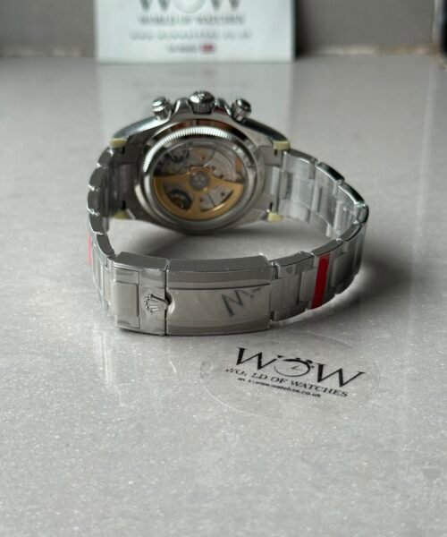Daytona 60th Anniversary 126506 Ice Blue Dial Brown Ceramic Bezel Tungsten Weighted VSF Best Edition on SS Bracelet VS4131 V3 - Image 11
