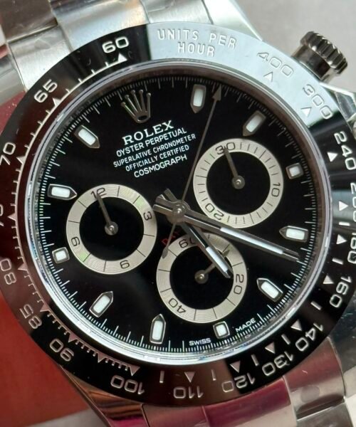 Daytona 116500 VSF Best Edition 904L Steel Black Dial on SS Bracelet VS4130 - Image 11