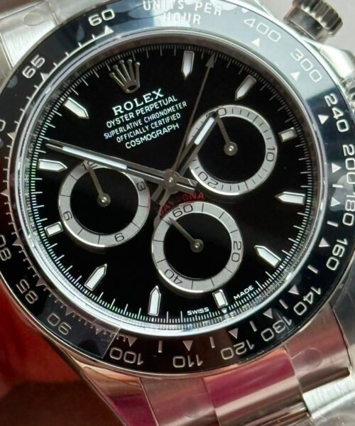 Daytona 126500 VSFcBest Edition 904L Steel black Dial on SS Braclet DD4131 - Image 5