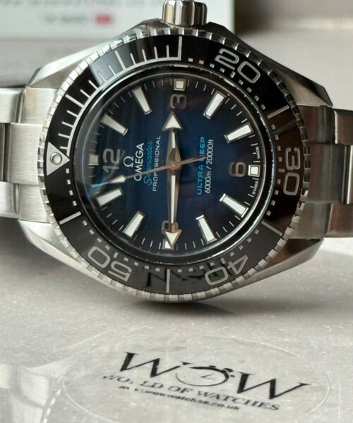 Seamaster 6000M Ultra Deep SS VRF Best Edition Deep Blue Dial on SS Bracelet A8912 - Image 9