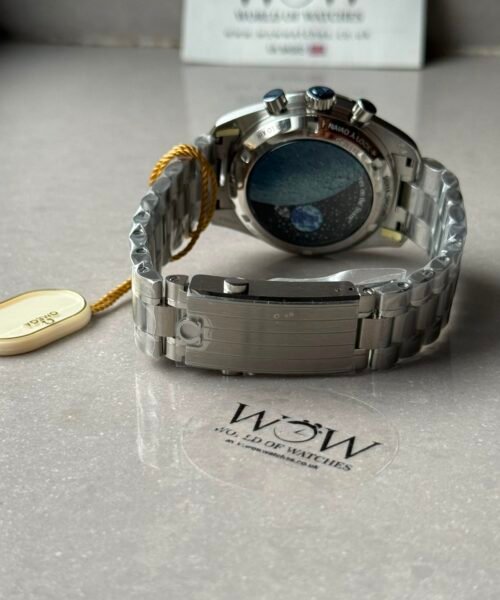 Speedmaster Moonwatch "Silver Snoopy Award" 50th Anniversary 42mm 316L SS ERF Best Edition on SS Bracelet ST19 - Image 10