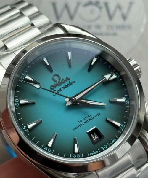 Aqua Terra 150M 38mm VSF Best Edition Turquoise Dial on SS Bracelet VS8800 - Image 12