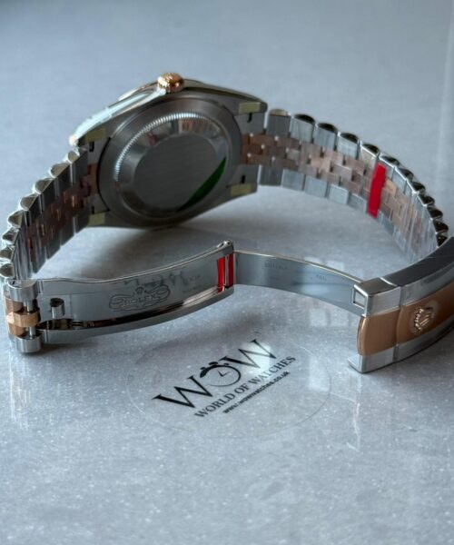 DateJust 41 126331 904L SS VSF Best Edition white silver motif textured Dial on Jubilee Bracelet VS3235 - Image 5