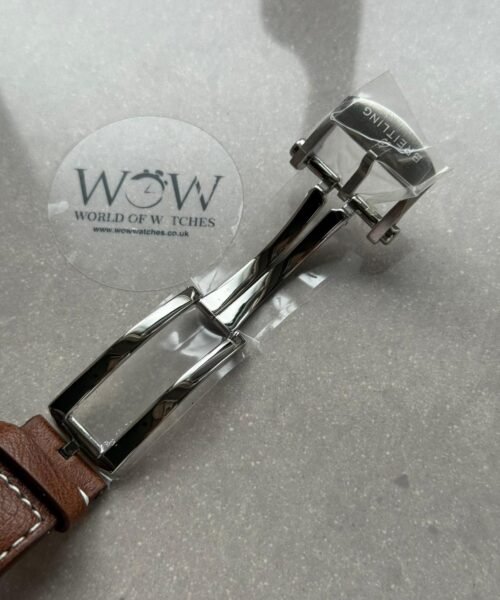 Top Time B01 Deus 41mm Cream Dial 316L SS BLS Factory Best Edition on Brown Leather Strap A7750 - Image 11