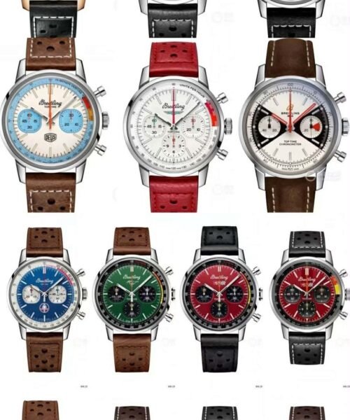 Top Time B01 Deus 41mm Cream Dial 316L SS BLS Factory Best Edition on Brown Leather Strap A7750 - Image 14