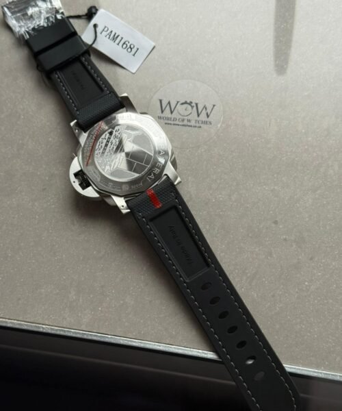PAM1681 Luna Rossa Submersible VSF Best Edition on Gray Fabric Strap P900 - Image 12
