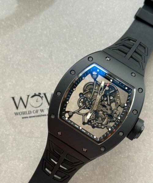 RM055 Bubba Watson (Asia exclusive) NTPT/Ti ZF Best Edition Black Bezel Black Crown on Rubber Strap RMUL2 - Image 2