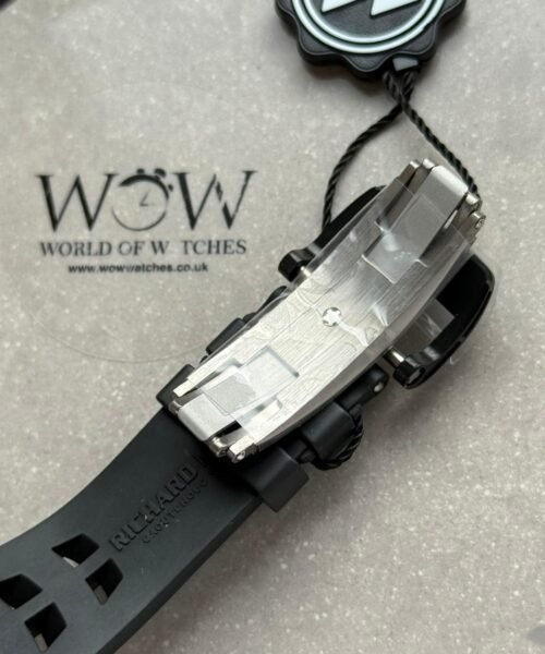 RM055 Bubba Watson (Asia exclusive) NTPT/Ti ZF Best Edition Black Bezel Black Crown on Rubber Strap RMUL2 - Image 4