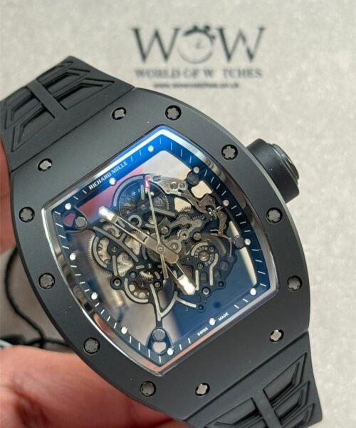 RM055 Bubba Watson (Asia exclusive) NTPT/Ti ZF Best Edition Black Bezel Black Crown on Rubber Strap RMUL2 - Image 10